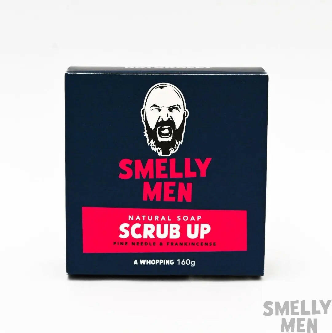 Scrub Up Soap with Pine Needle & Frankincense Smelly Men