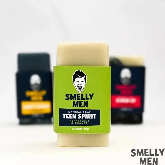 Teen Spirit Travel Soap Peppermint and Orange Smelly Boys