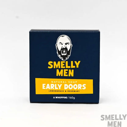 Early Doors Soap Lemongrass & Rosemary Smelly Men