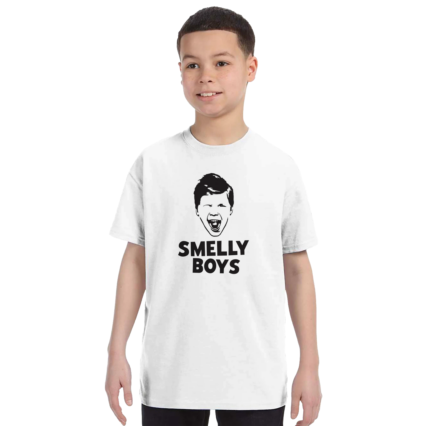Smelly Boys Kids T-Shirt, additional colourway