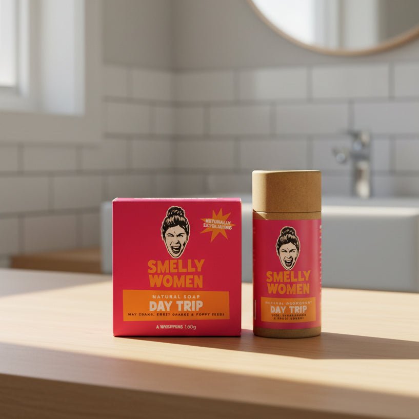 Day Trip Set - Natural Soap and Deodorant for Women